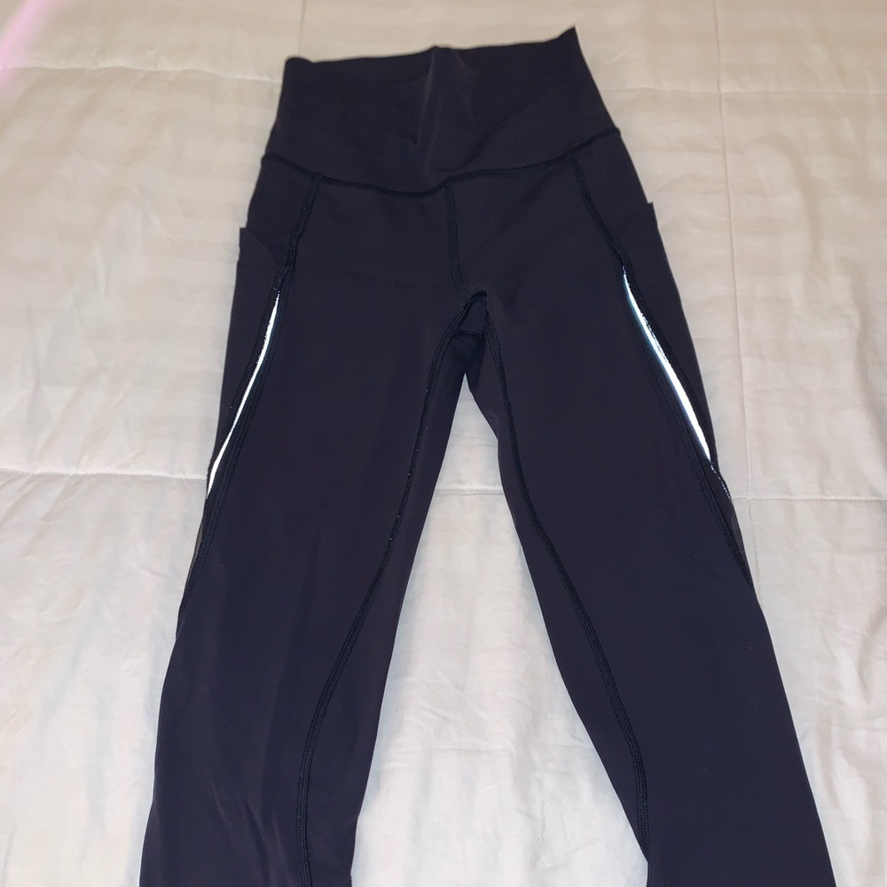 Navy blue leggings from Lululemon!